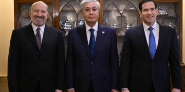 Глава государства встретился с Государственным секретарем США Марком Рубио и другими представителями Администрации Президента Дональда Трампа