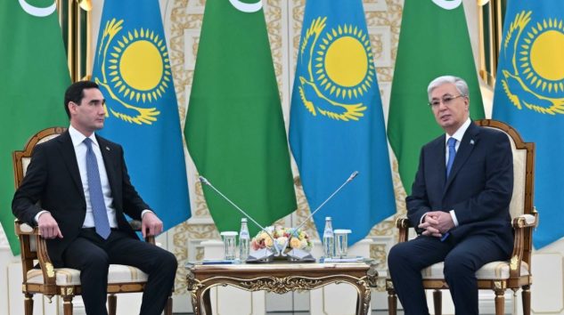 Касым-Жомарт Токаев и Сердар Бердымухамедов провели переговоры