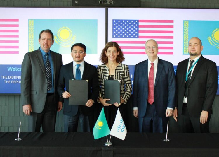 Министерство искусственного интеллекта и цифрового развития Казахстана и компания Cisco подписали Меморандум о взаимопонимании