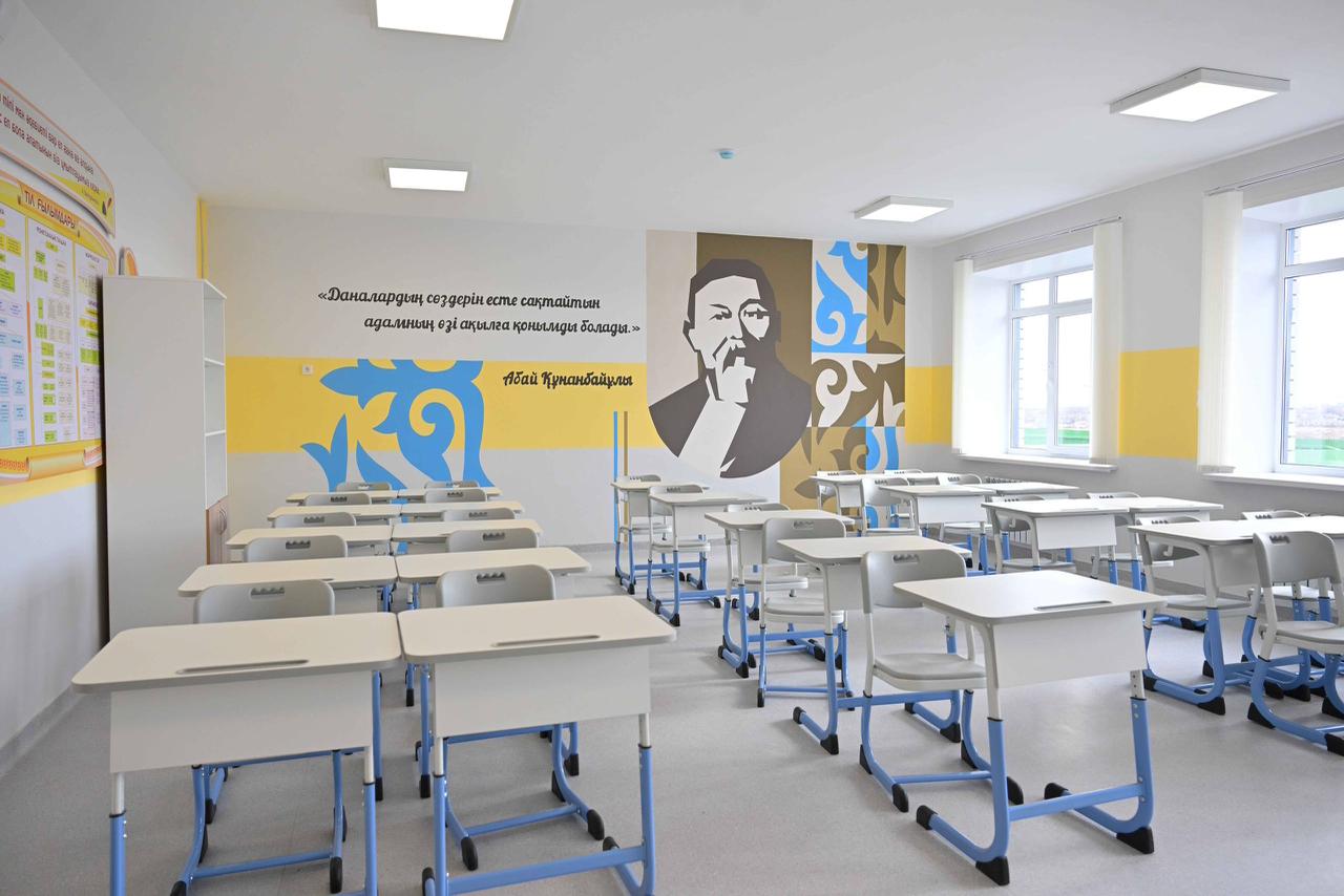 В Аягозе открылась современная школа на 600 мест