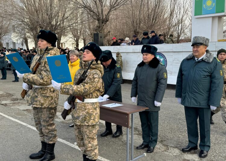 Солдаты призыва «Осень-2025» принесли Военную Присягу