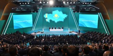 Делегация области Абай приняла участие в диалог-платформе акимов сельских округов