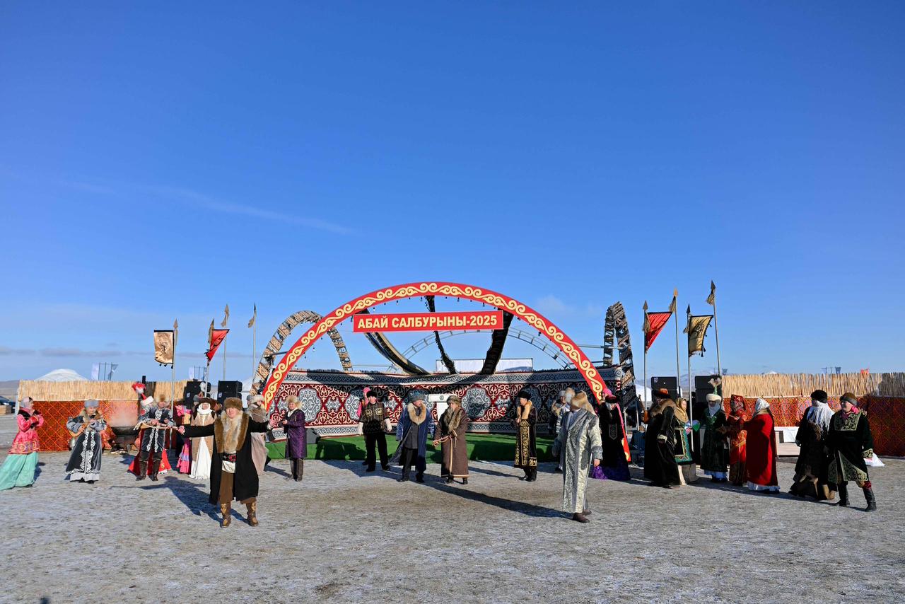В области Абай состоялся республиканский турнир сокольников «Абай салбурыны – 2025»