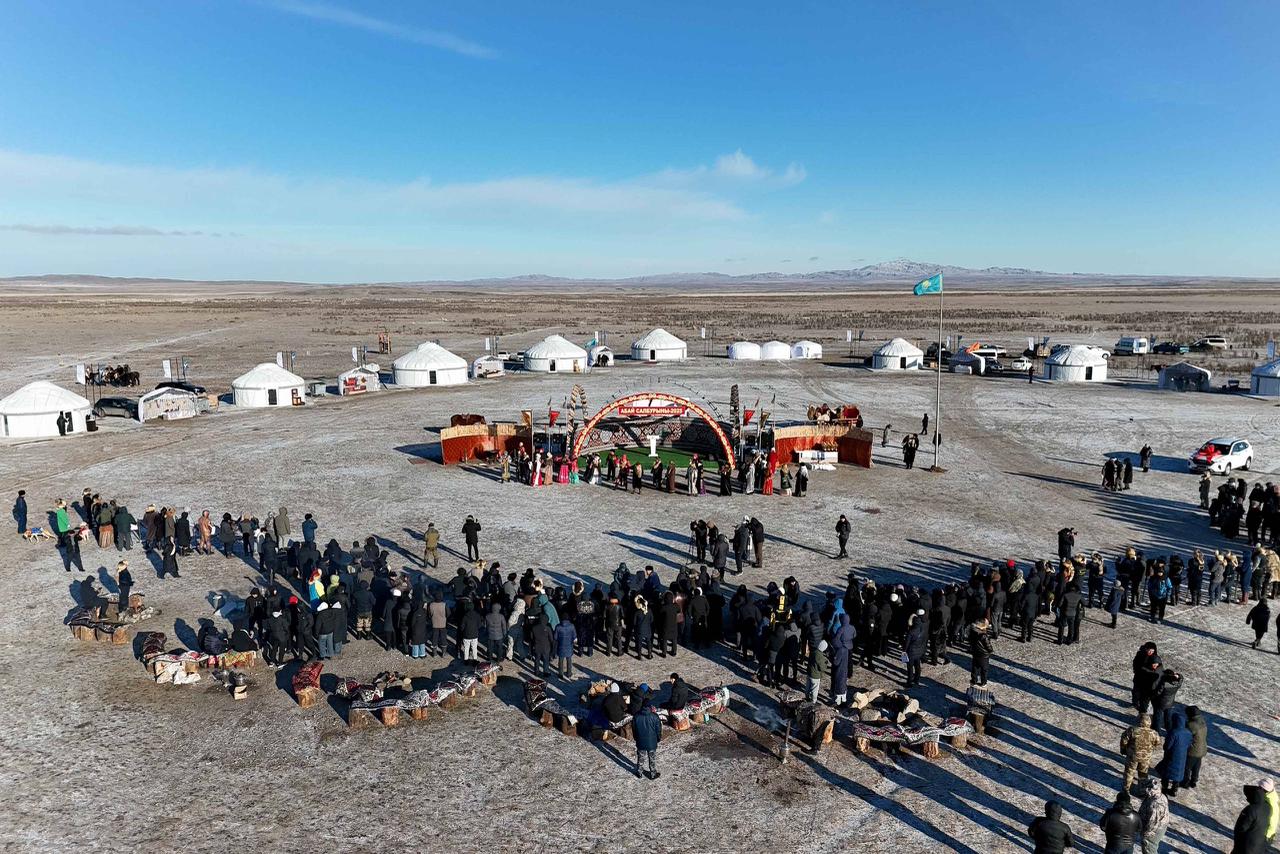 В области Абай состоялся республиканский турнир сокольников «Абай салбурыны – 2025»