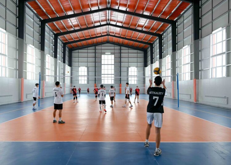 В селе Карабулак района Мақаншы открылся спортивный модуль