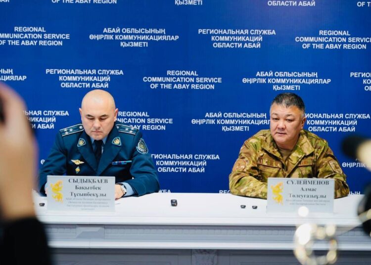 На автодорогах области Абай действуют 127 пунктов обогрева