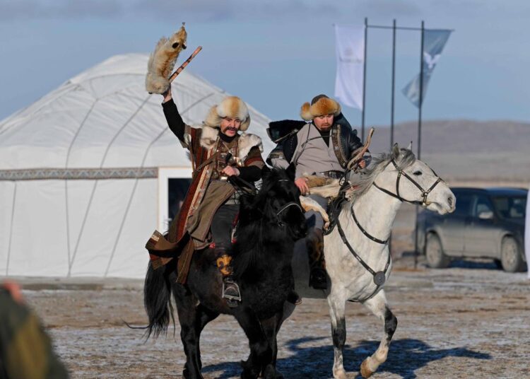 В области Абай состоялся республиканский турнир сокольников «Абай салбурыны – 2025»