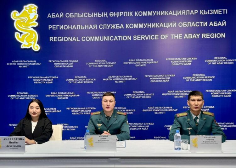 В области Абай действует 338 пунктов приёма пострадавшего населения