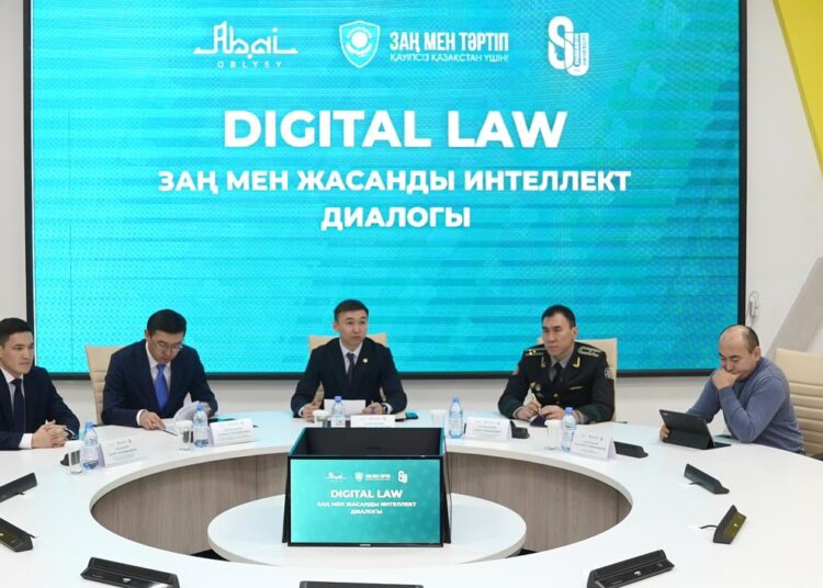 Как ИИ меняет повседневную жизнь и законы: в области Абай прошла информационная встреча со студентами