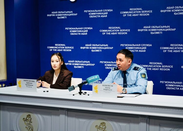 В области Абай усилен контроль за безопасностью дорожного движения