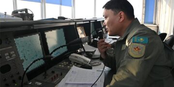 В Абайском гарнизоне прошли плановые учебно-тренировочные полёты