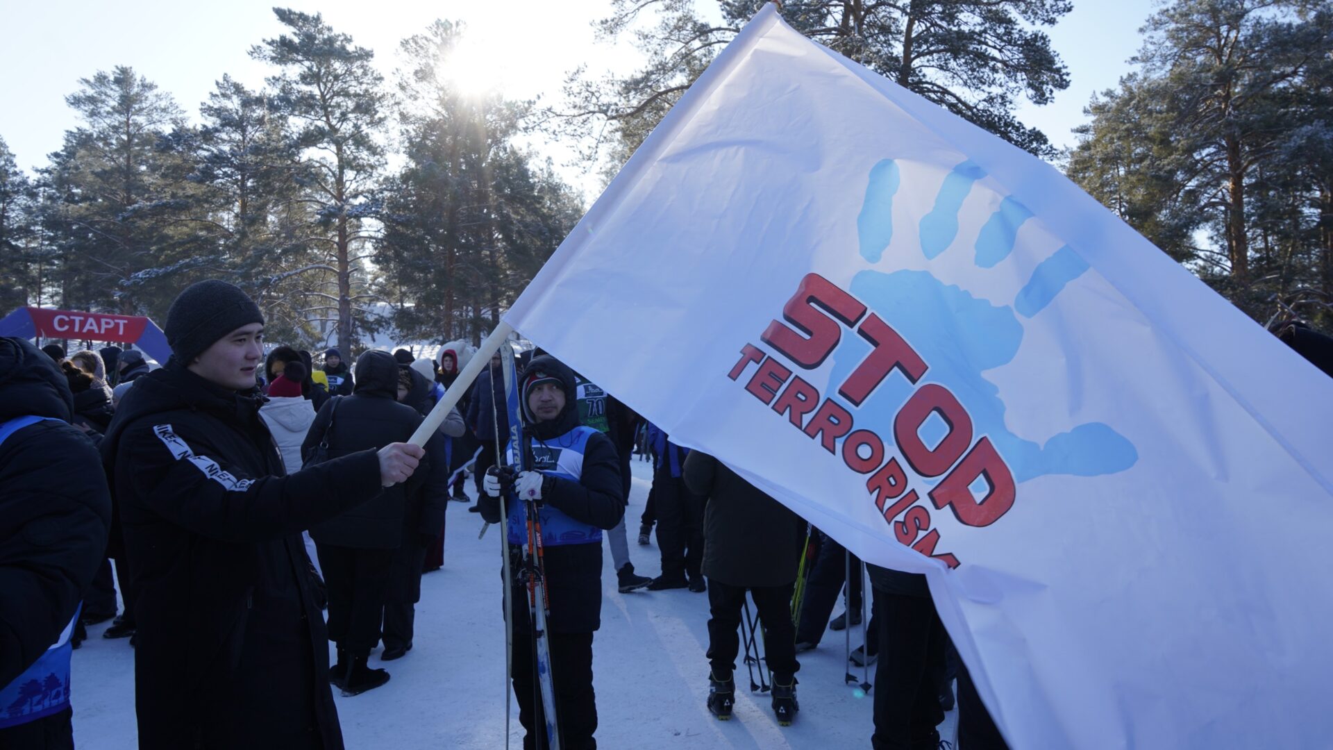 Спортивные ценности: в Семее лыжня объединила поколения против экстремизма