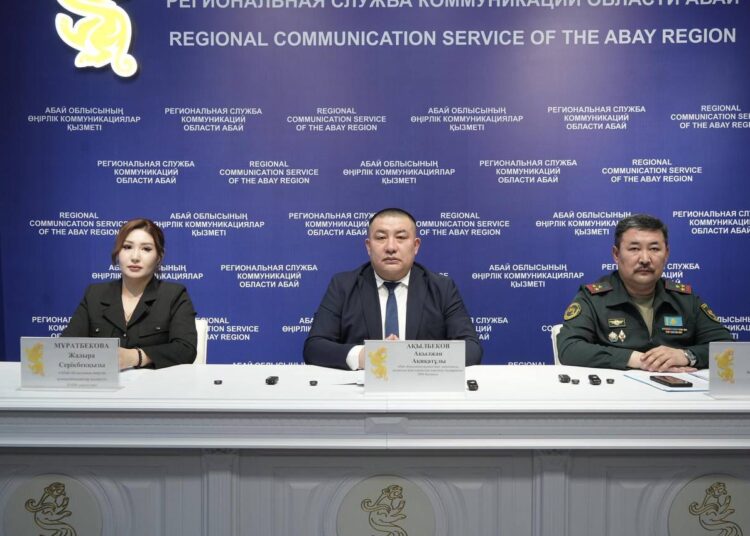 В области Абай подготовка к весенним паводкам находится на постоянном контроле