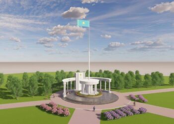 «Абайға құрмет»: в Семее началось строительство Площади государственных символов