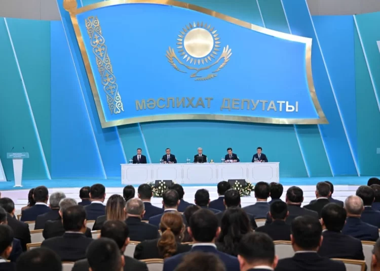 Касым-Жомарт Токаев принимает участие в III республиканском форуме депутатов маслихатов