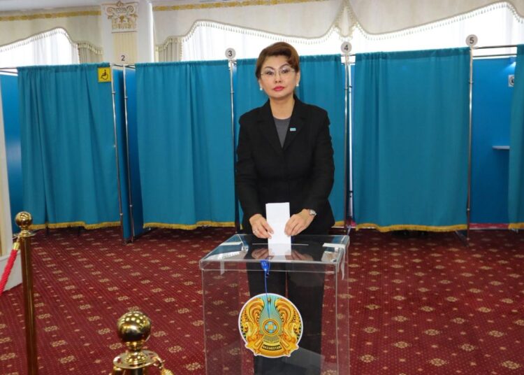 Аида Балаева проголосовала на референдуме