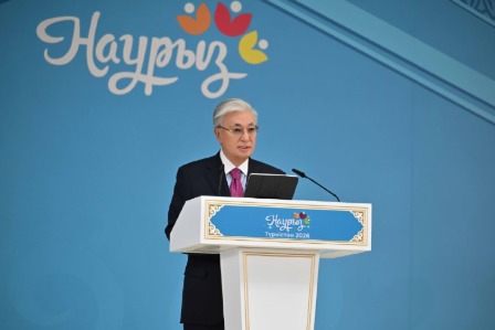 Глава государства поздравил казахстанцев с праздником Науры