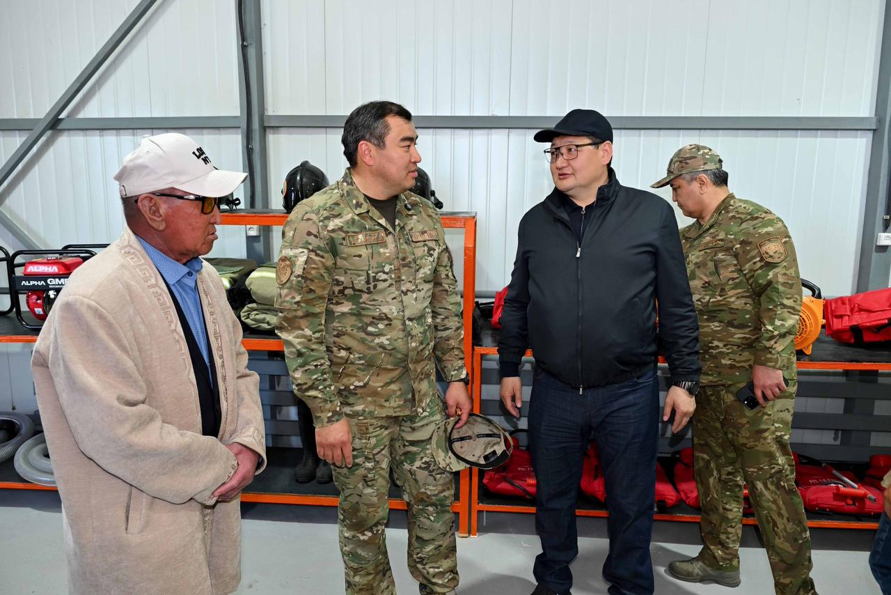 В селе Кызылкесик Аксуатского района открыт пожарный пост