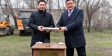 «Абайға құрмет»: в Семее заложили фундамент нового спортивного комплекса