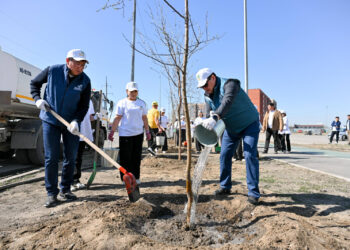 В рамках программы «Таза Қазақстан» в телемосте приняли участие более 5 тысяч жителей