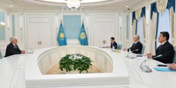 Глава государства принял президента Международной кинологической федерации Тамаша Яккеля
