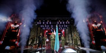 В Семее состоялось торжественное мероприятие, посвященное Дню защитника Отечества и Дню Победы