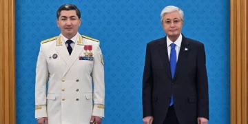 Касым-Жомарт Токаев присвоил высшие воинские и специальные звания силовикам