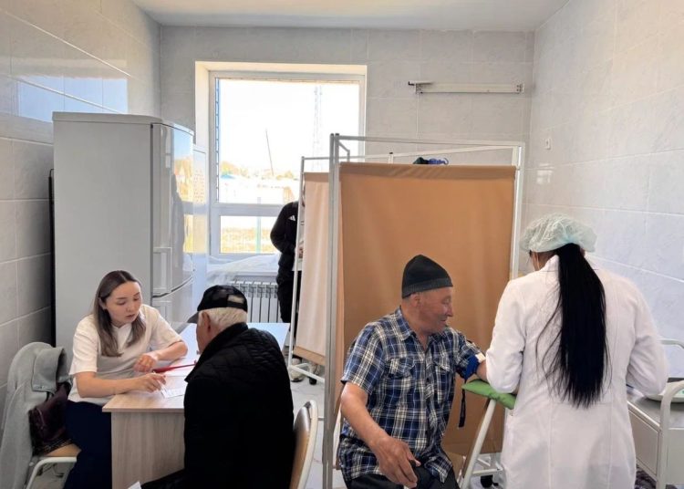 При поддержке партии AMANAT в селе Орда открыт амбулаторный пункт