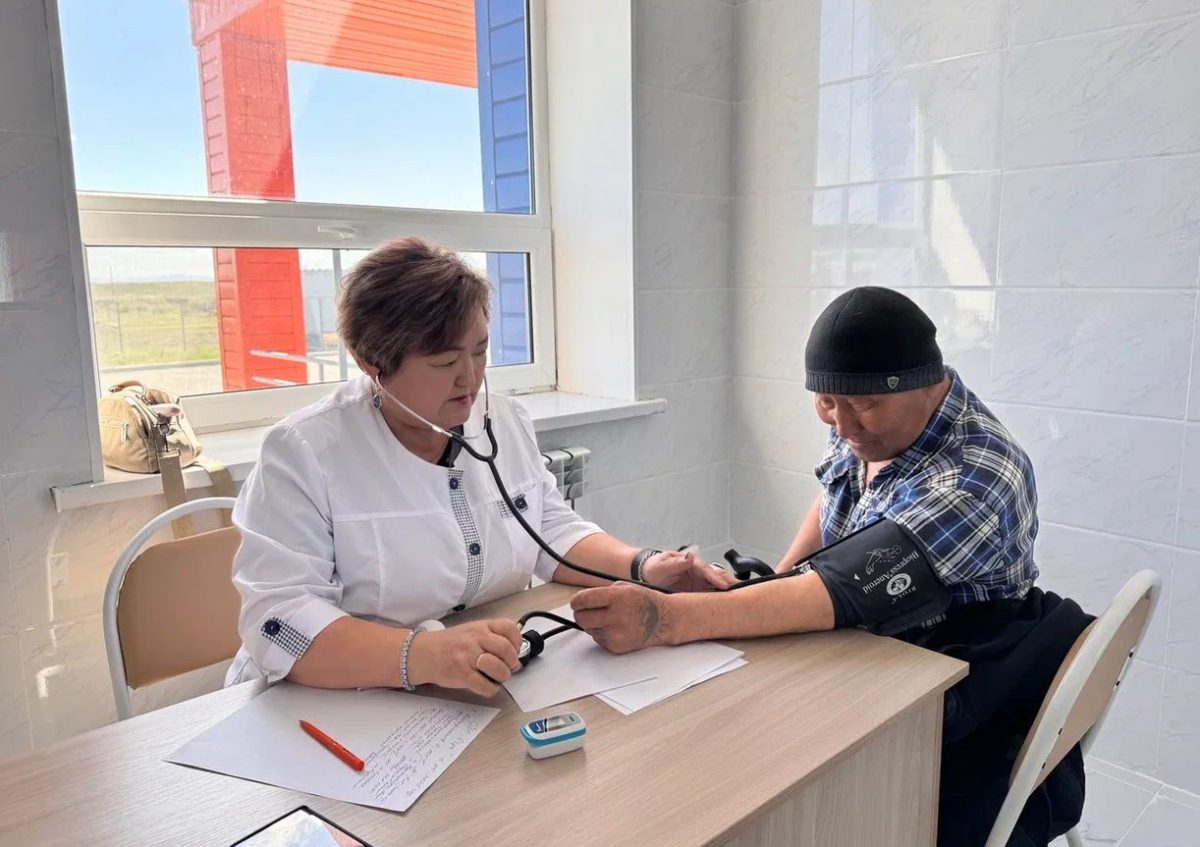 При поддержке партии AMANAT в селе Орда открыт амбулаторный пункт