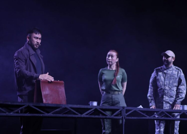 Идеи программы «Таза Қазақстан» нашли отражение в спектакле «Қарағай»