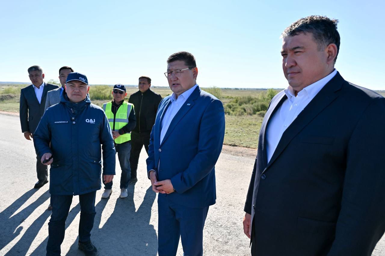 Проконтролирован ход ремонтных работ на автодороге «Караганда – Аягоз – Тарбагатай – Богас»