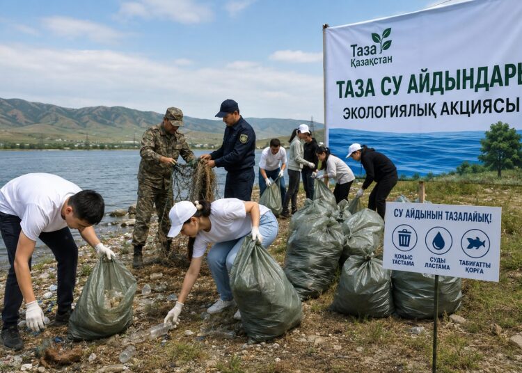 В области Абай прошла акция «Таза су айдындары»