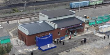 В области Абай введен в эксплуатацию железнодорожный вокзал Жаланашколь