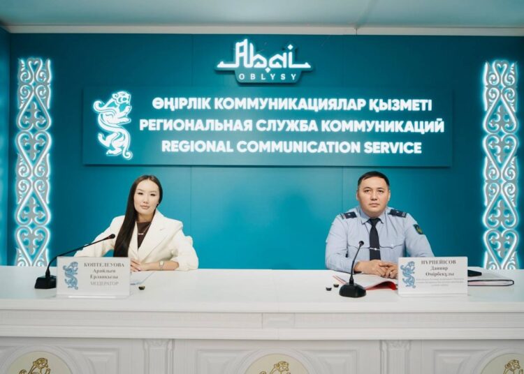 В области Абай число ДТП сократилось на 41%