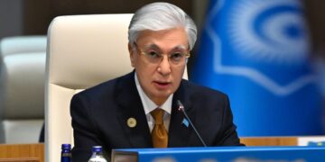 Касым-Жомарт Токаев выступил на 13-м саммите Организации тюркских государств